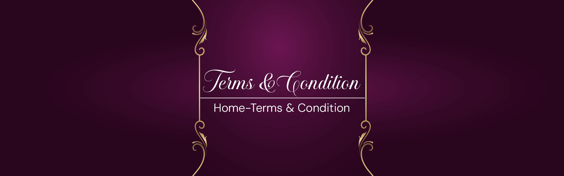 Terms & Conditions Banner
