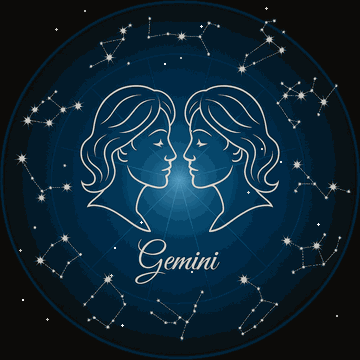 Gemini animated symbol