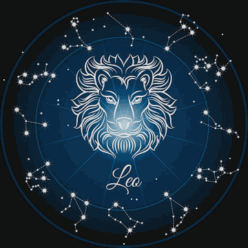 Leo animated symbol