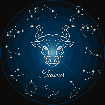 Taurus animated symbol