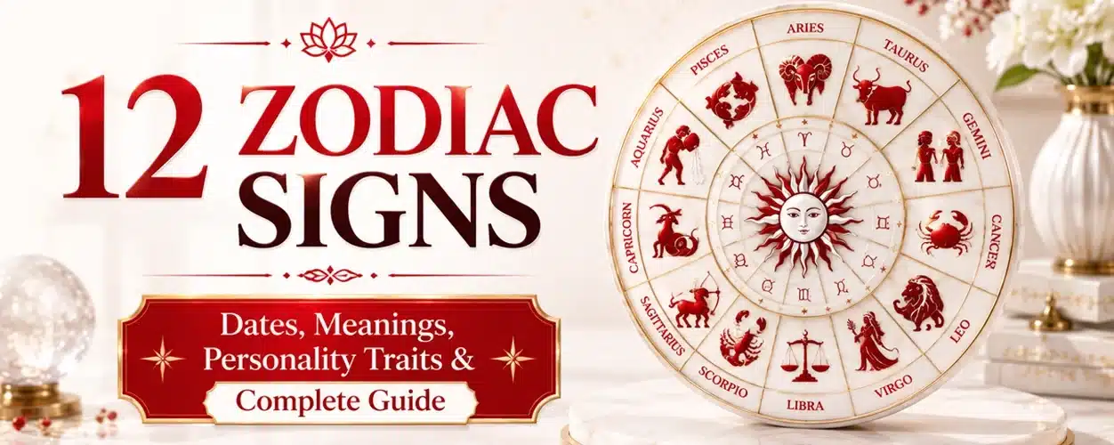 12 Zodiac Signs: Dates, Meanings, Personality Traits & Complete Guide