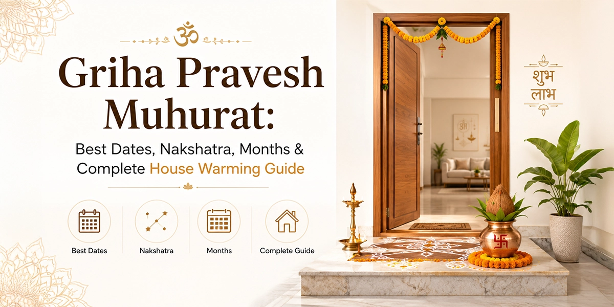 Griha Pravesh Muhurat: Best Dates, Nakshatra, Months & Complete House Warming Guide