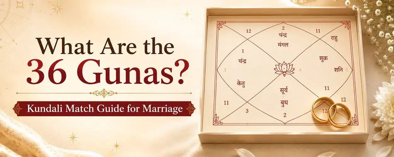 What Are the 36 Gunas? Kundali Match Guide for Marriage
